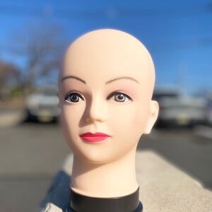 Realistic Mannequin Head with Makeup